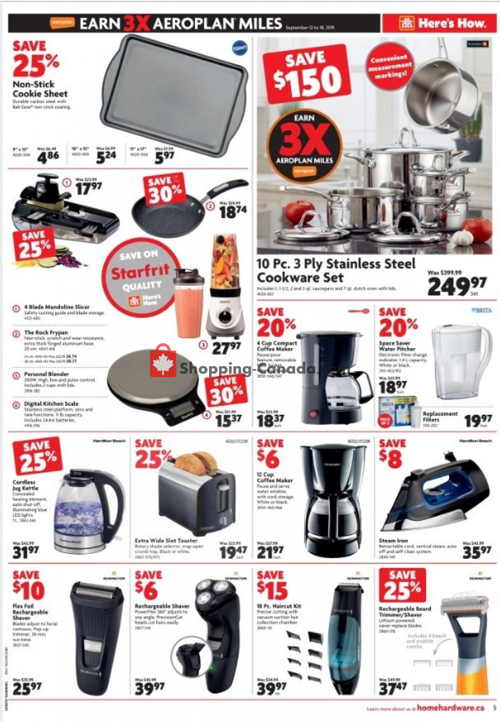 Home Hardware flyer from Thursday September 12, 2019 to Wednesday September 18, 2019 - page 6
