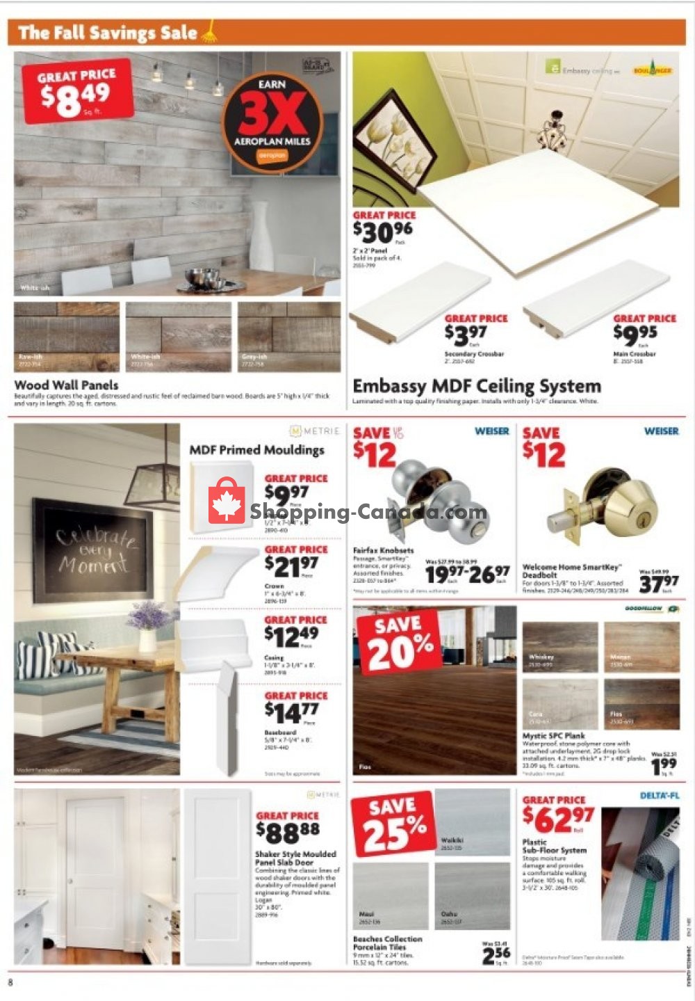Home Hardware flyer from Thursday September 12, 2019 to Wednesday September 18, 2019 - page 9