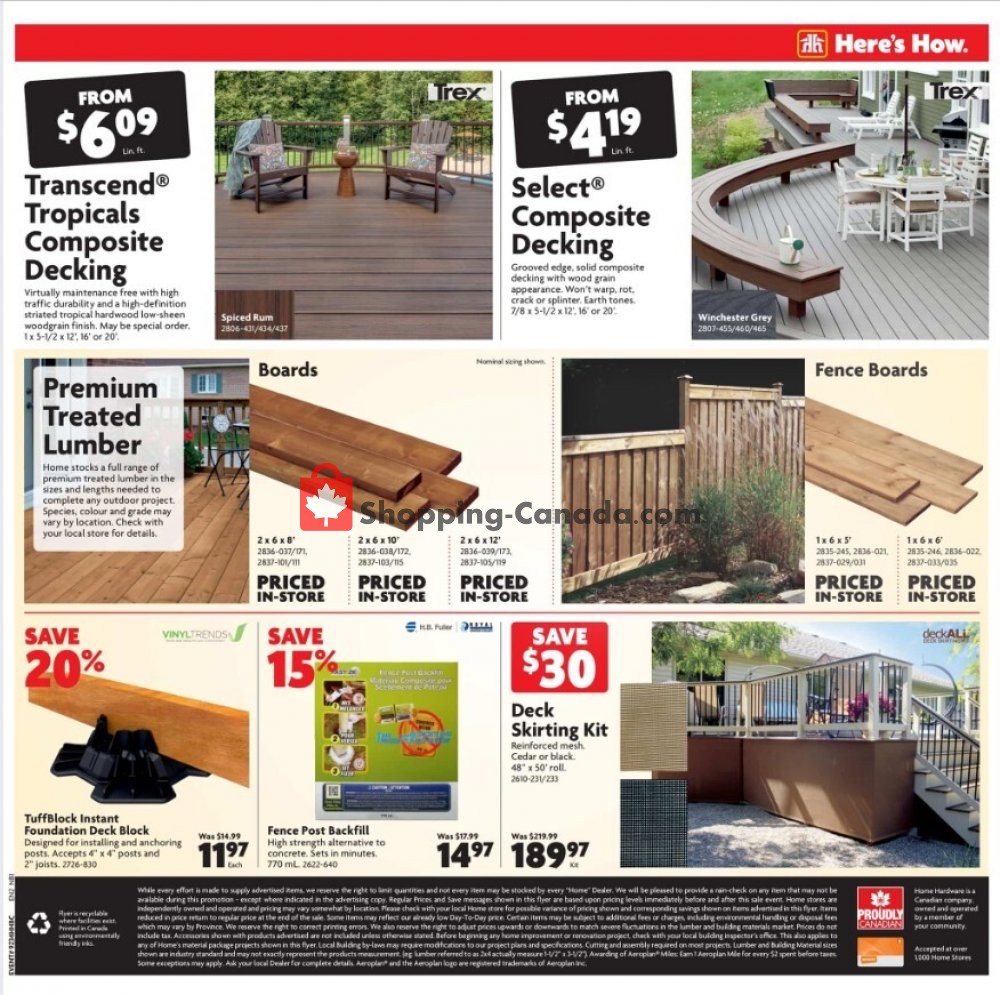 Home Hardware flyer from Thursday September 17, 2020 to Wednesday September 23, 2020 - page 12