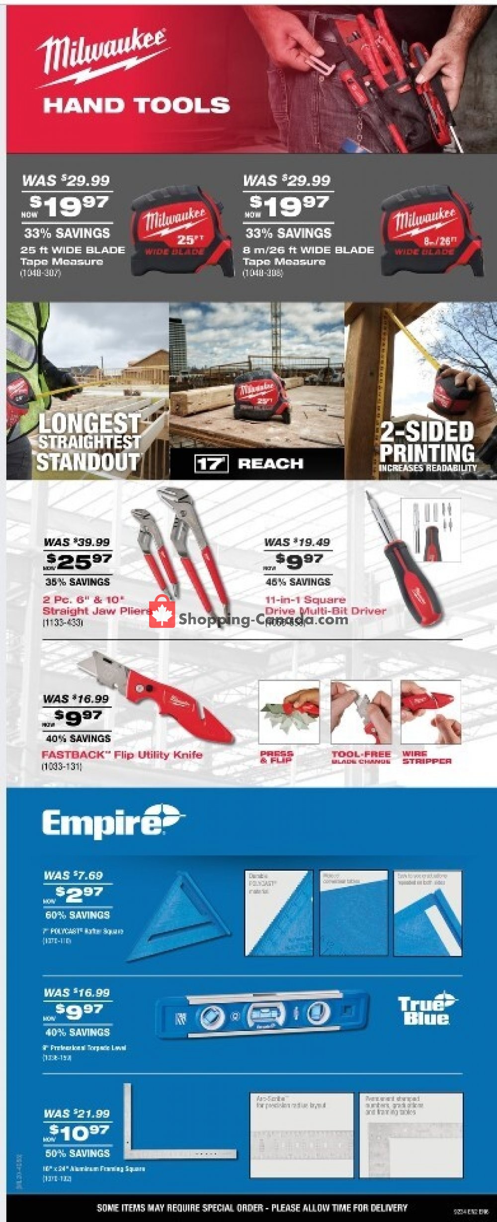 Home Hardware flyer from Thursday September 17, 2020 to Wednesday September 23, 2020 - page 13