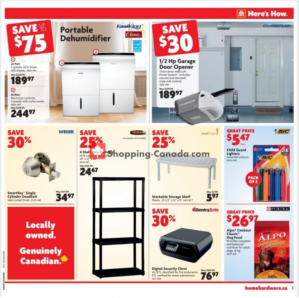 Home Hardware flyer from Thursday September 17, 2020 to Wednesday September 23, 2020 - page 4