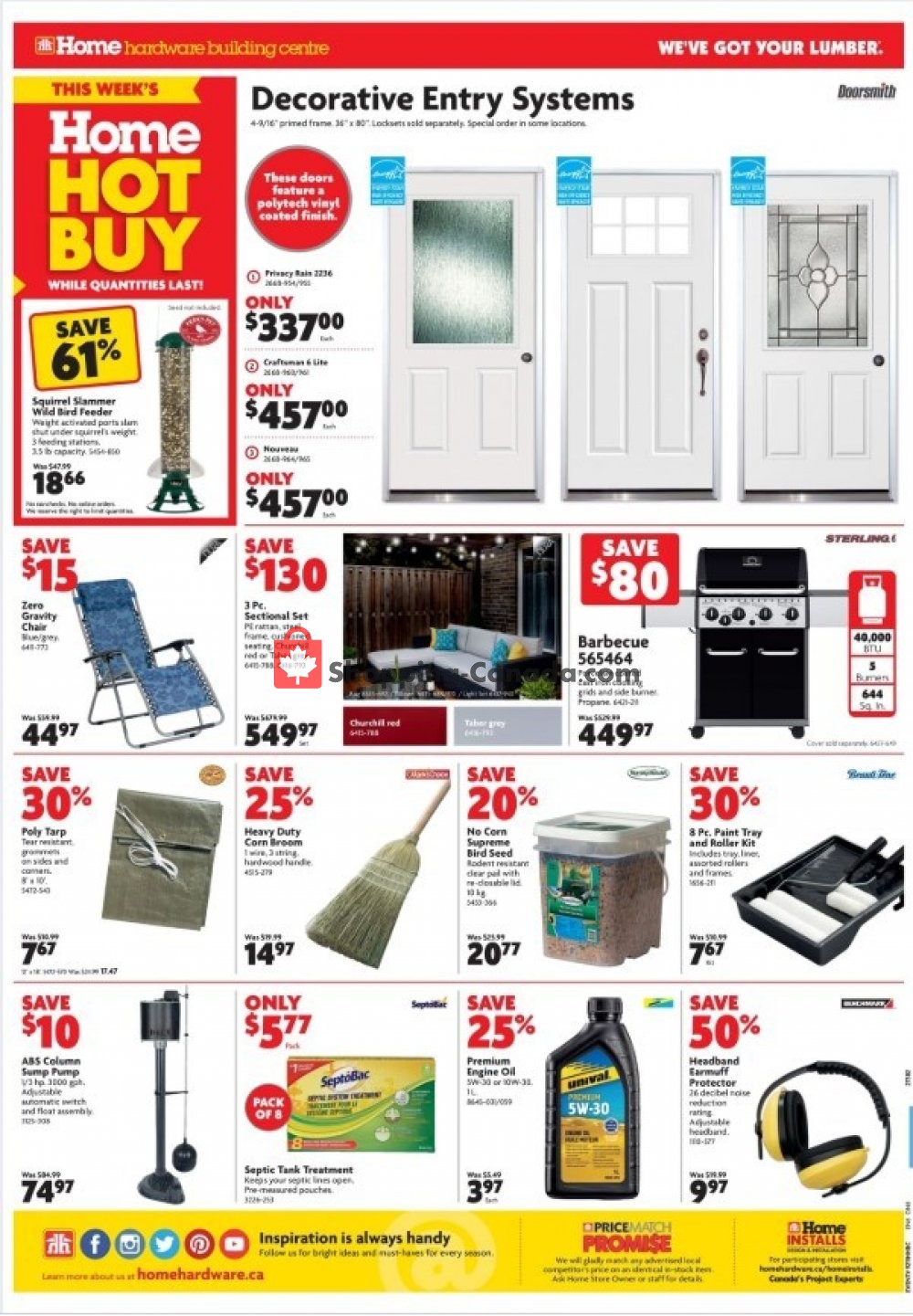 Home Hardware flyer from Thursday April 18, 2019 to Wednesday April 24, 2019 - page 2