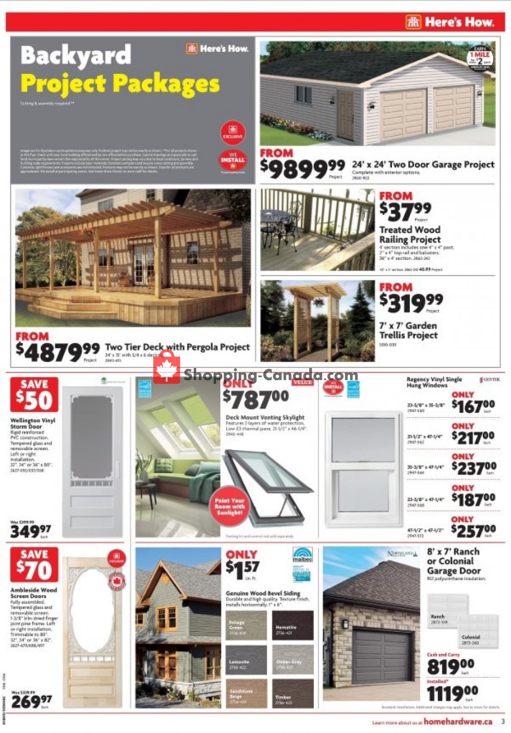 Home Hardware flyer from Thursday April 18, 2019 to Wednesday April 24, 2019 - page 4