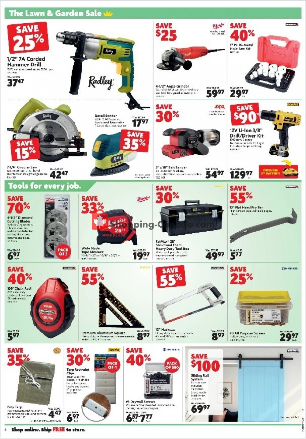 Home Hardware flyer from Thursday April 23, 2020 to Wednesday April 29, 2020 - page 8