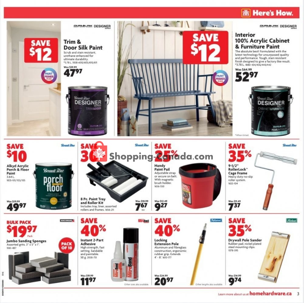 Home Hardware flyer from Thursday February 21, 2019 to Wednesday February 27, 2019 - page 4