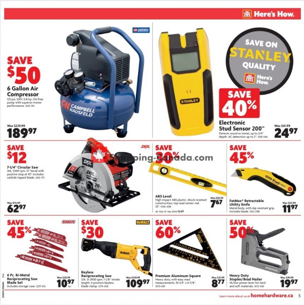 Home Hardware flyer from Thursday February 21, 2019 to Wednesday February 27, 2019 - page 6