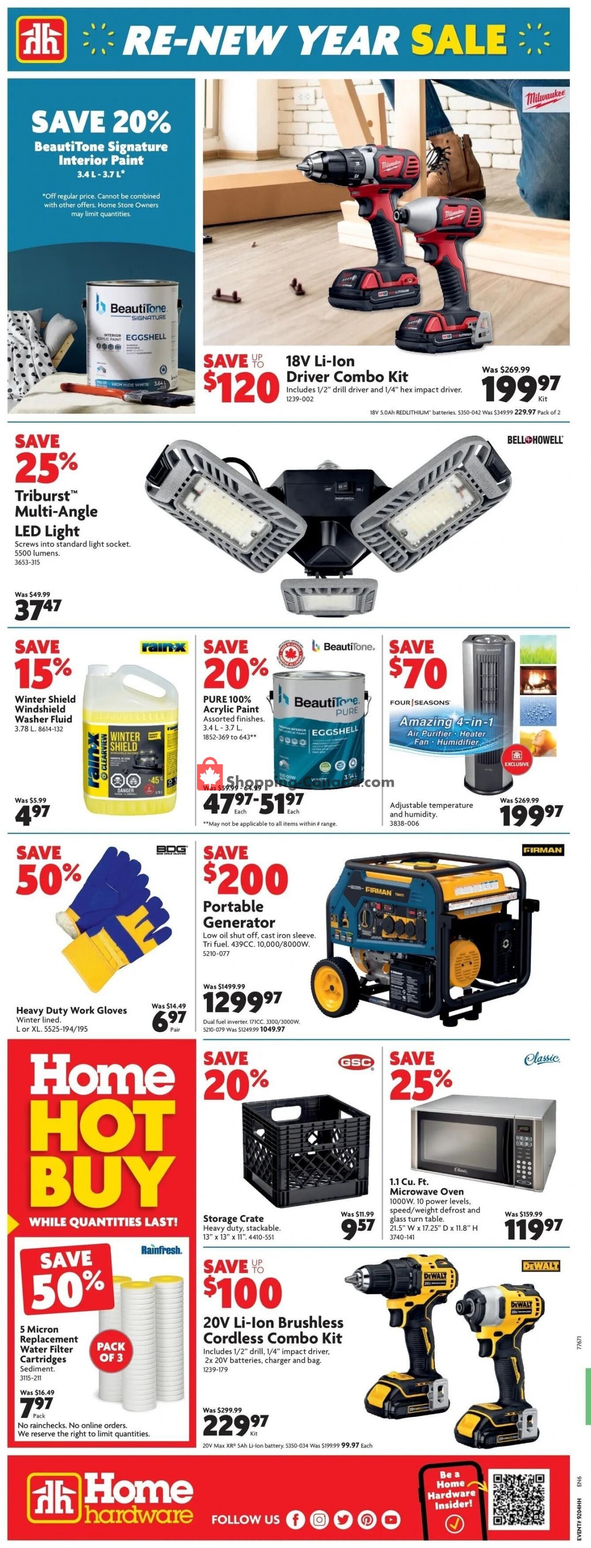 Home Hardware flyer from Thursday January 26, 2023 to Wednesday February 1, 2023 - page 2