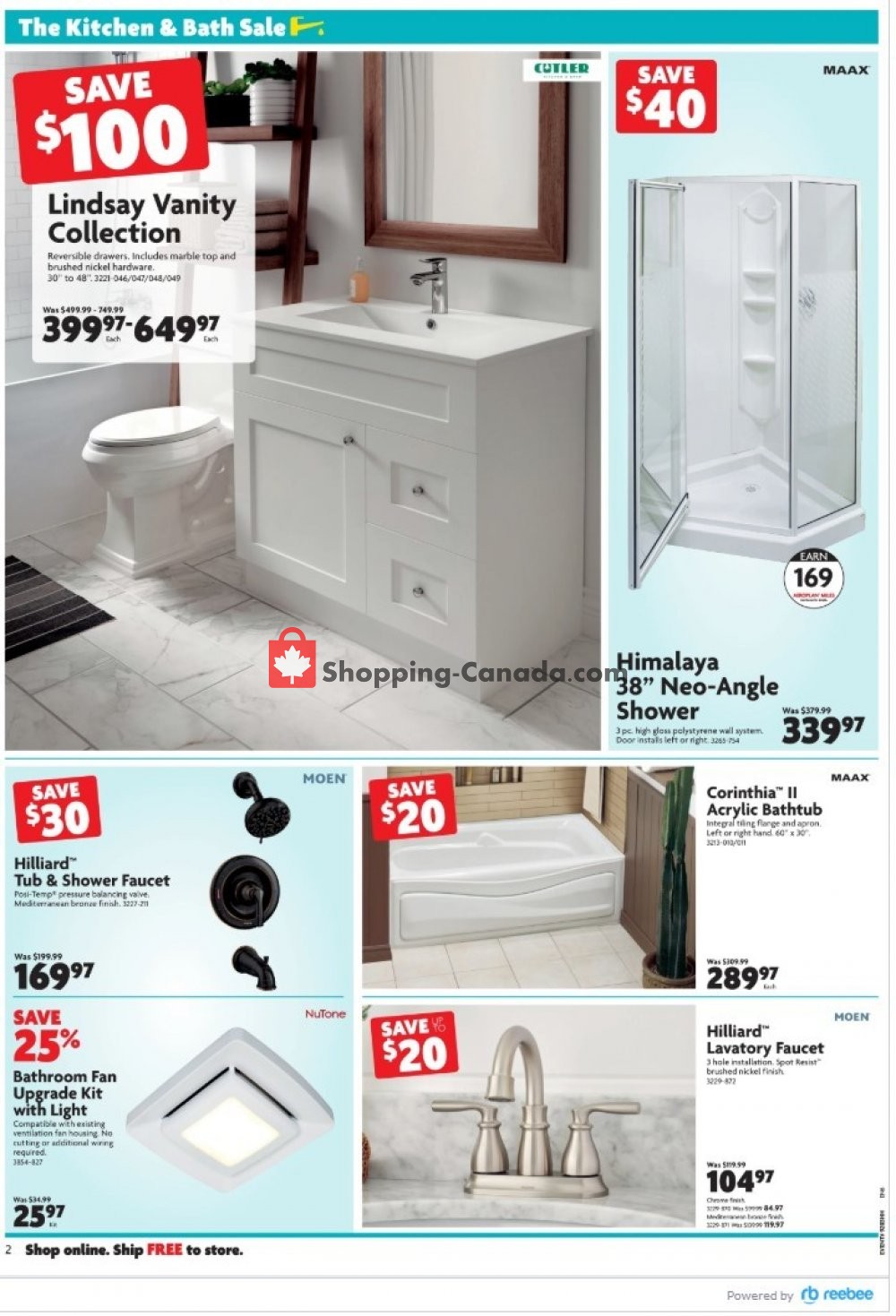 Home Hardware flyer from Thursday January 30, 2020 to Wednesday February 5, 2020 - page 3