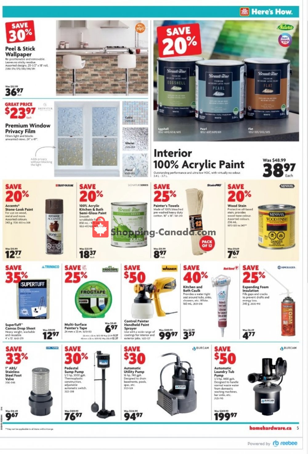 Home Hardware flyer from Thursday January 30, 2020 to Wednesday February 5, 2020 - page 6