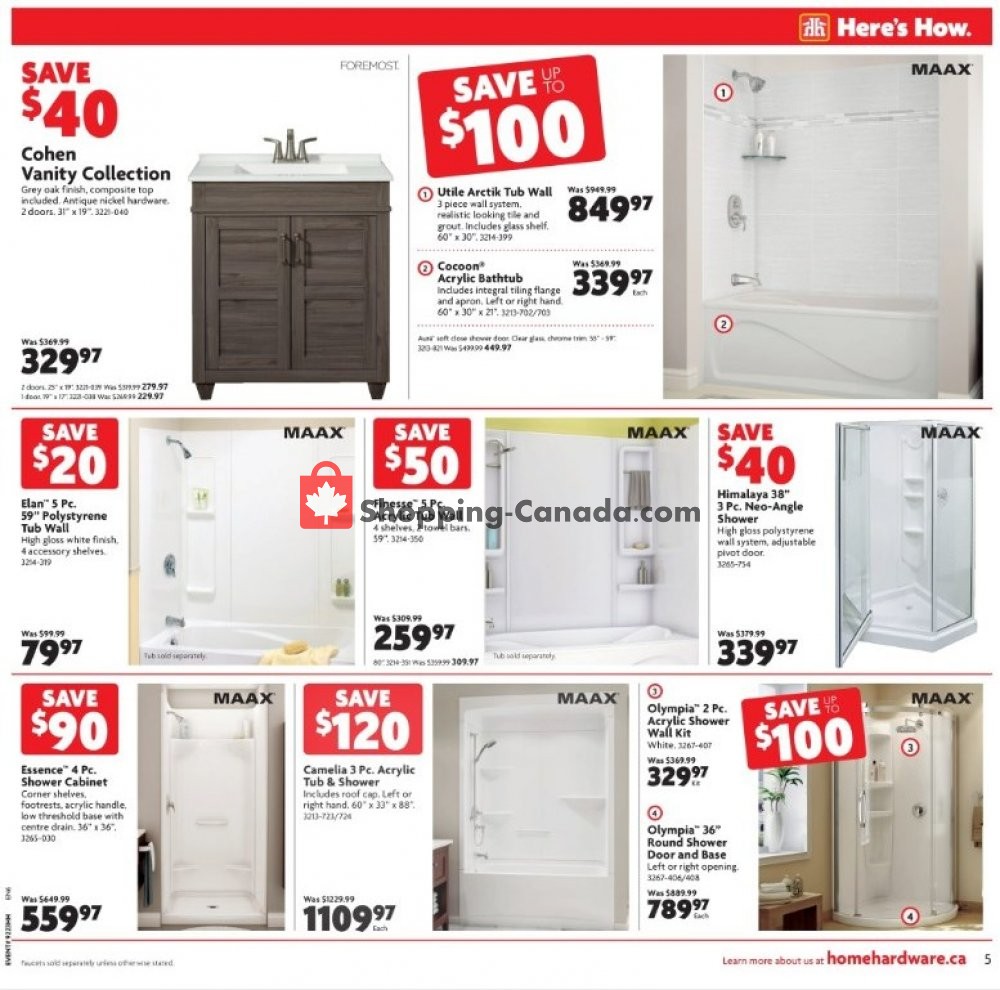 Home Hardware flyer from Thursday July 11, 2019 to Wednesday July 17, 2019 - page 6