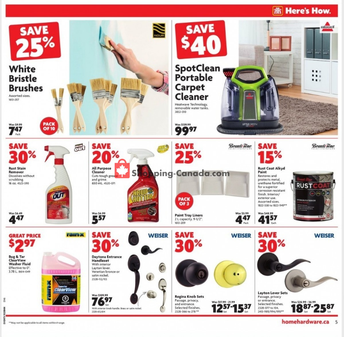 Home Hardware flyer from Thursday July 15, 2021 to Wednesday July 21, 2021 - page 6