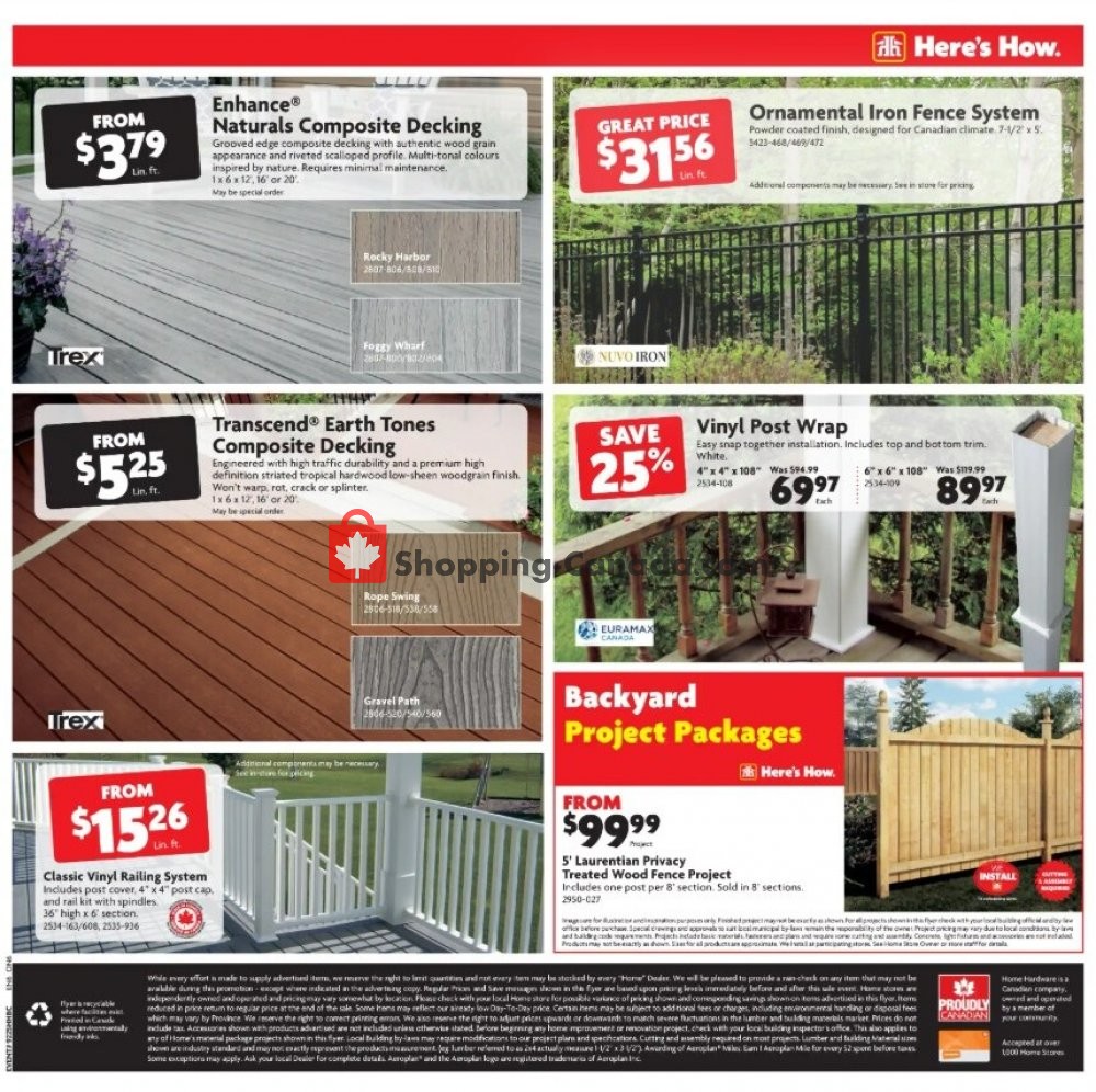 Home Hardware flyer from Thursday July 9, 2020 to Wednesday July 15, 2020 - page 12