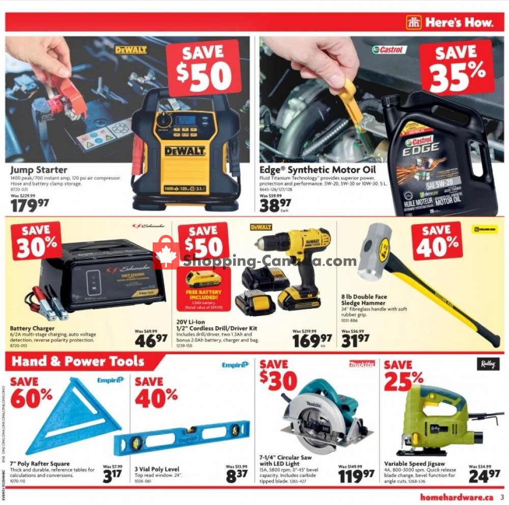 Home Hardware flyer from Thursday July 9, 2020 to Wednesday July 15, 2020 - page 4