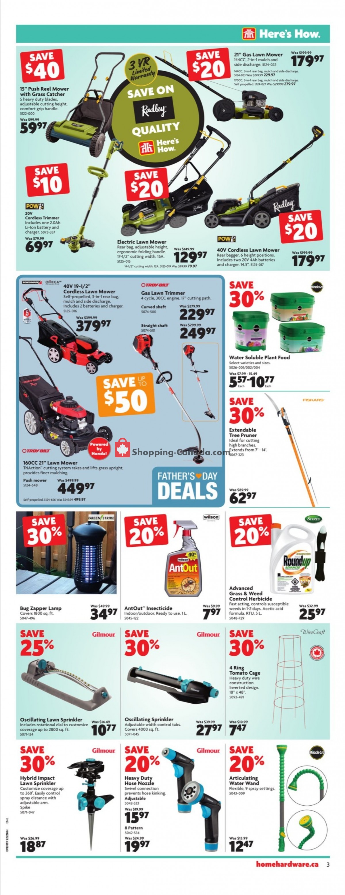 Home Hardware flyer from Thursday June 3, 2021 to Wednesday June 9, 2021 - page 4
