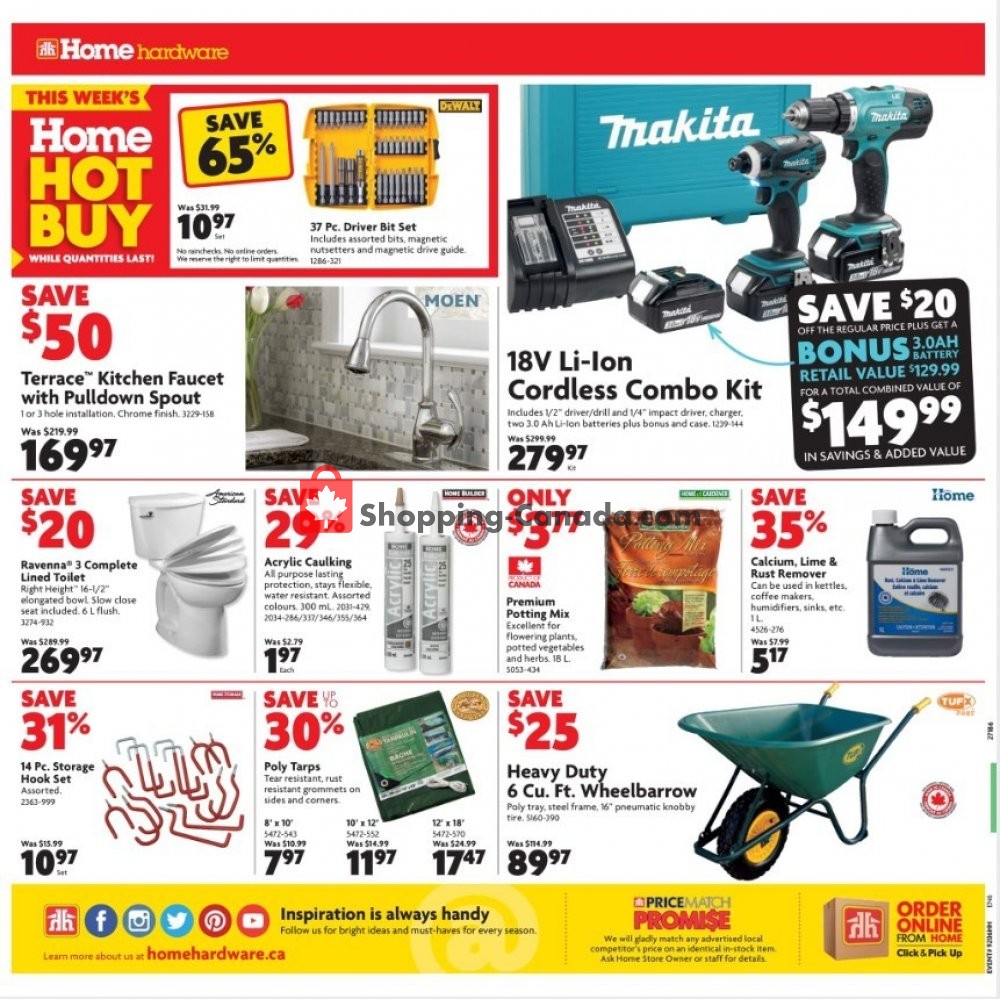 Home Hardware flyer from Thursday March 7, 2019 to Wednesday March 13, 2019 - page 2