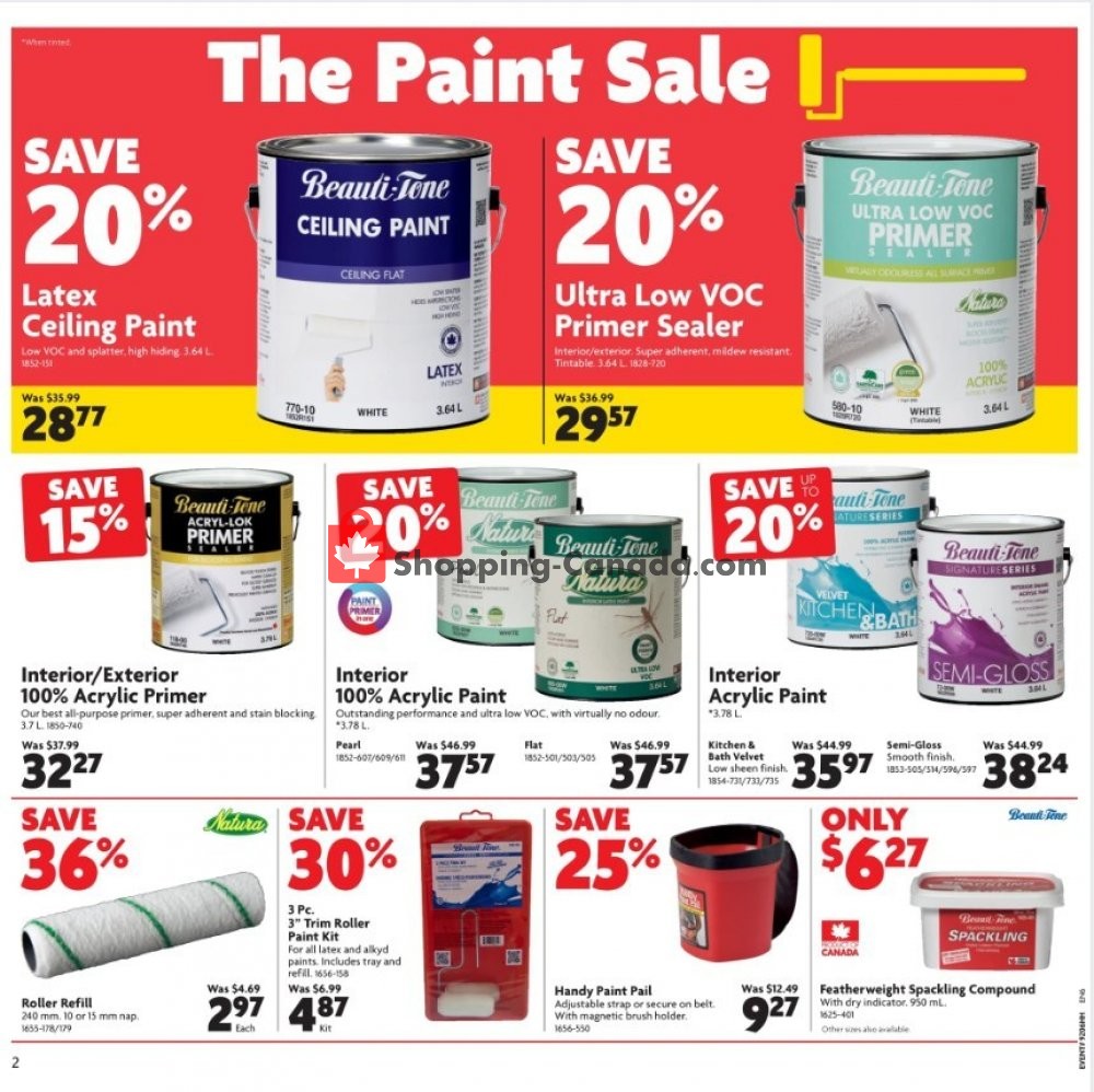 Home Hardware flyer from Thursday March 7, 2019 to Wednesday March 13, 2019 - page 3
