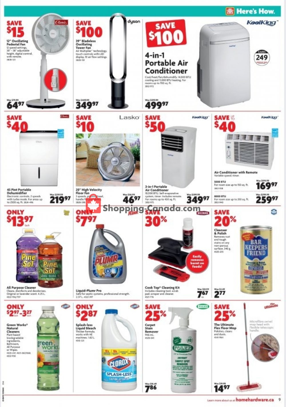 Home Hardware flyer from Thursday May 16, 2019 to Wednesday May 22, 2019 - page 9
