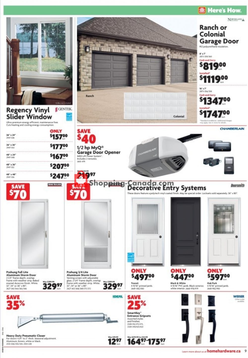 Home Hardware flyer from Thursday May 2, 2019 to Wednesday May 8, 2019 - page 10