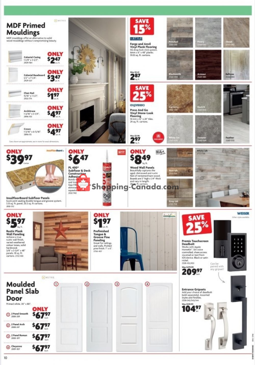 Home Hardware flyer from Thursday May 2, 2019 to Wednesday May 8, 2019 - page 11