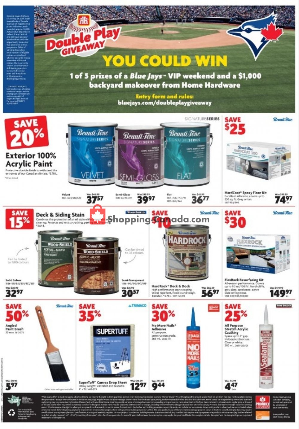 Home Hardware flyer from Thursday May 2, 2019 to Wednesday May 8, 2019 - page 12