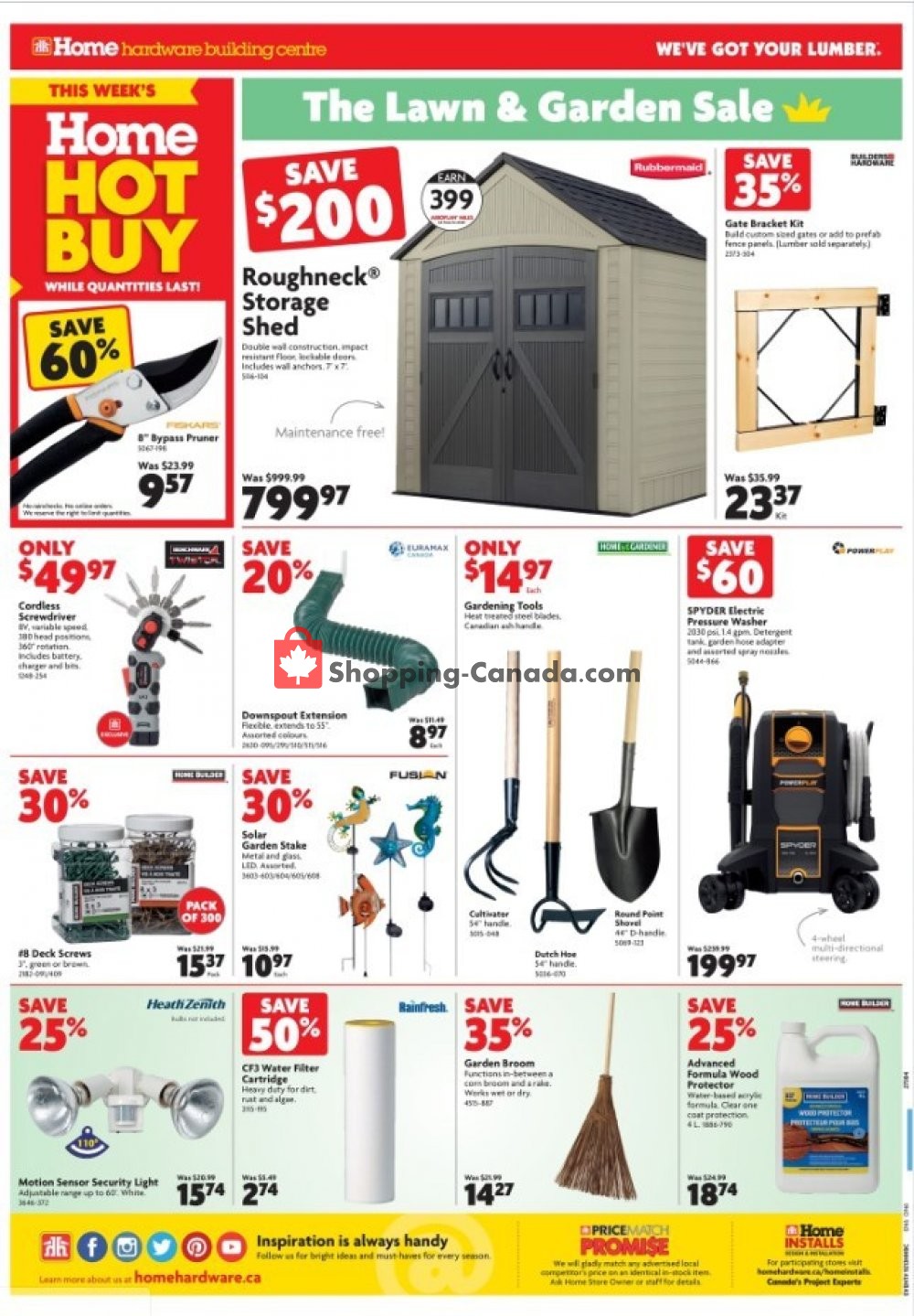Home Hardware flyer from Thursday May 2, 2019 to Wednesday May 8, 2019 - page 2