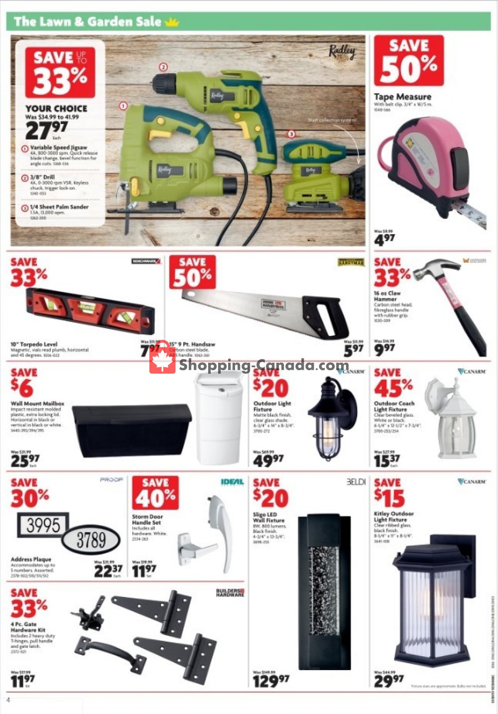 Home Hardware flyer from Thursday May 2, 2019 to Wednesday May 8, 2019 - page 5