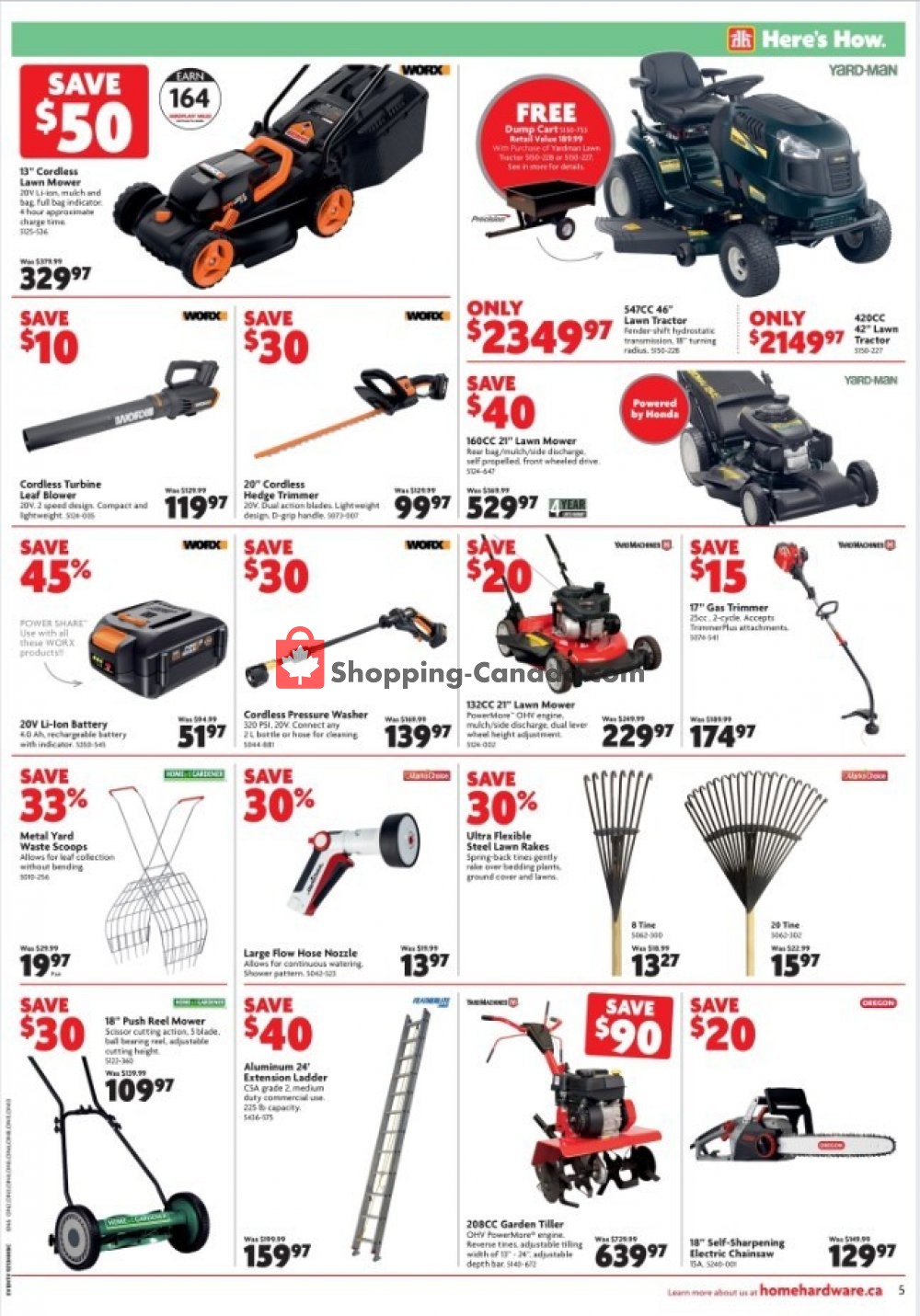Home Hardware flyer from Thursday May 2, 2019 to Wednesday May 8, 2019 - page 6