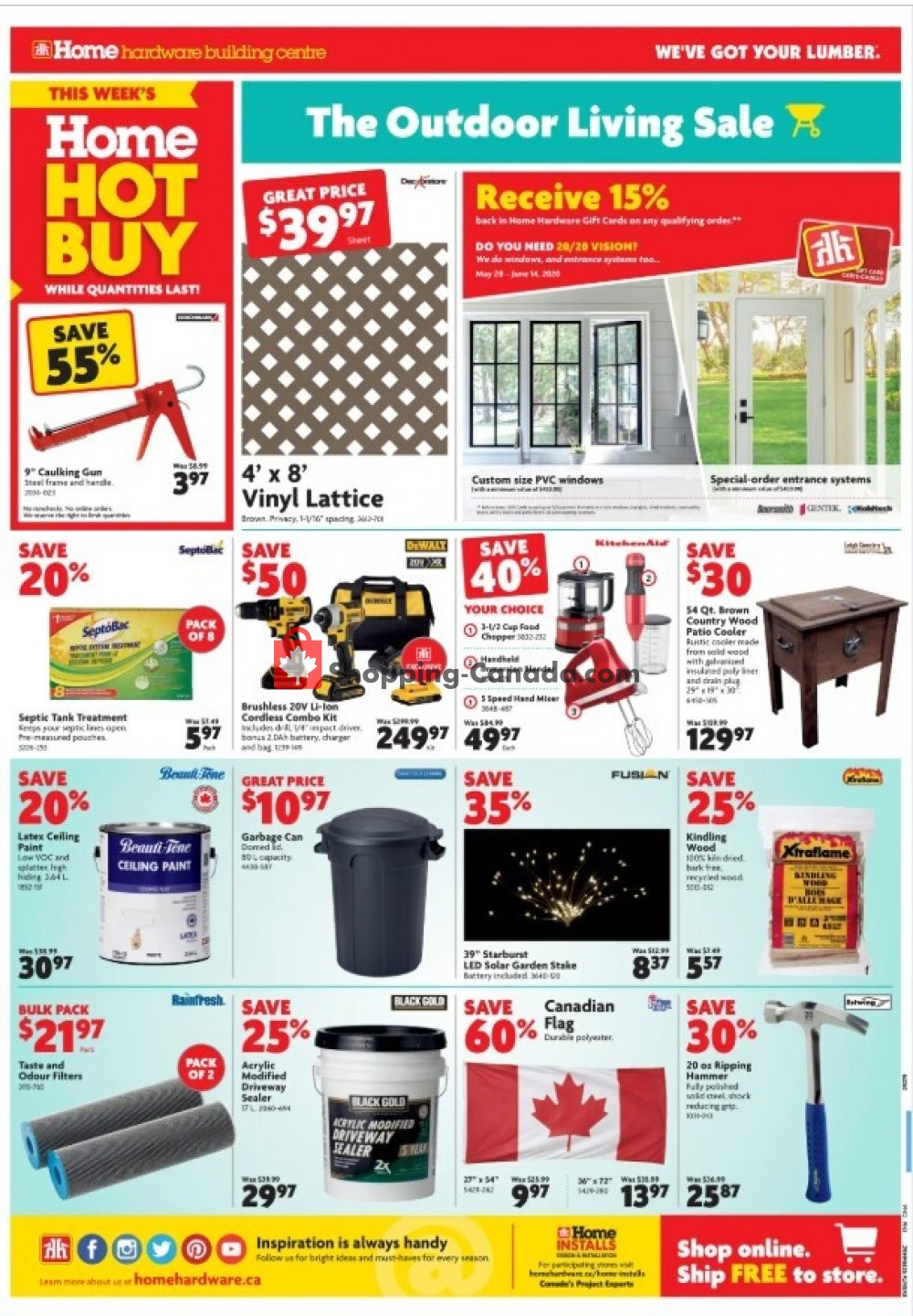 Home Hardware flyer from Thursday May 28, 2020 to Wednesday June 3, 2020 - page 2