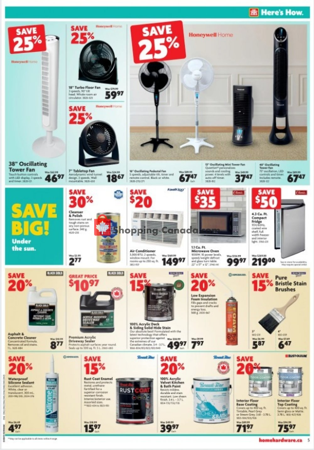 Home Hardware flyer from Thursday May 28, 2020 to Wednesday June 3, 2020 - page 6