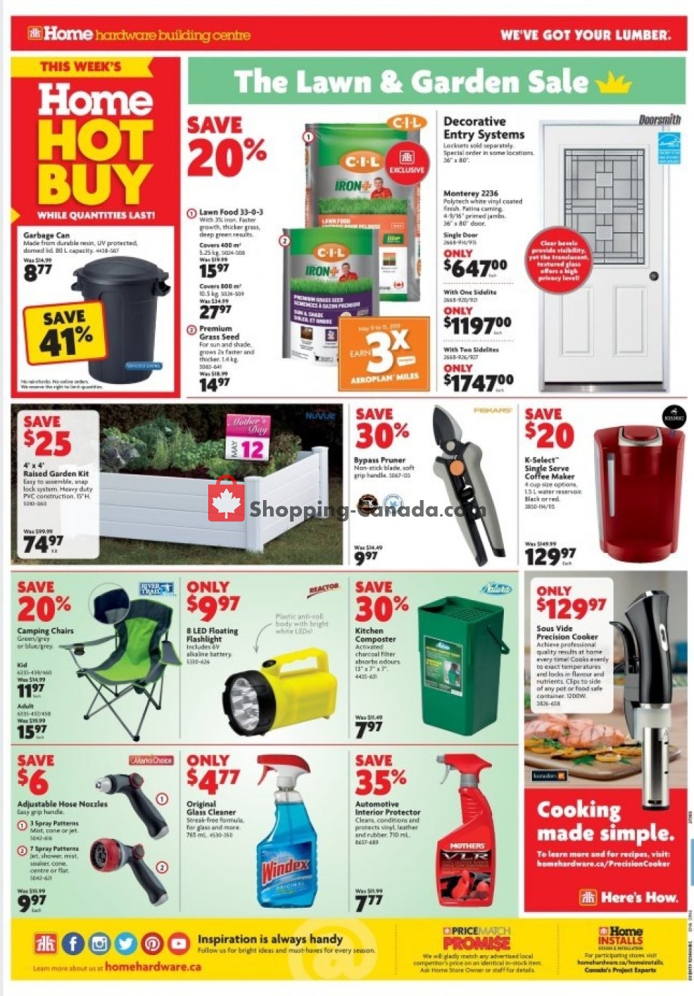 Home Hardware flyer from Thursday May 9, 2019 to Wednesday May 15, 2019 - page 2