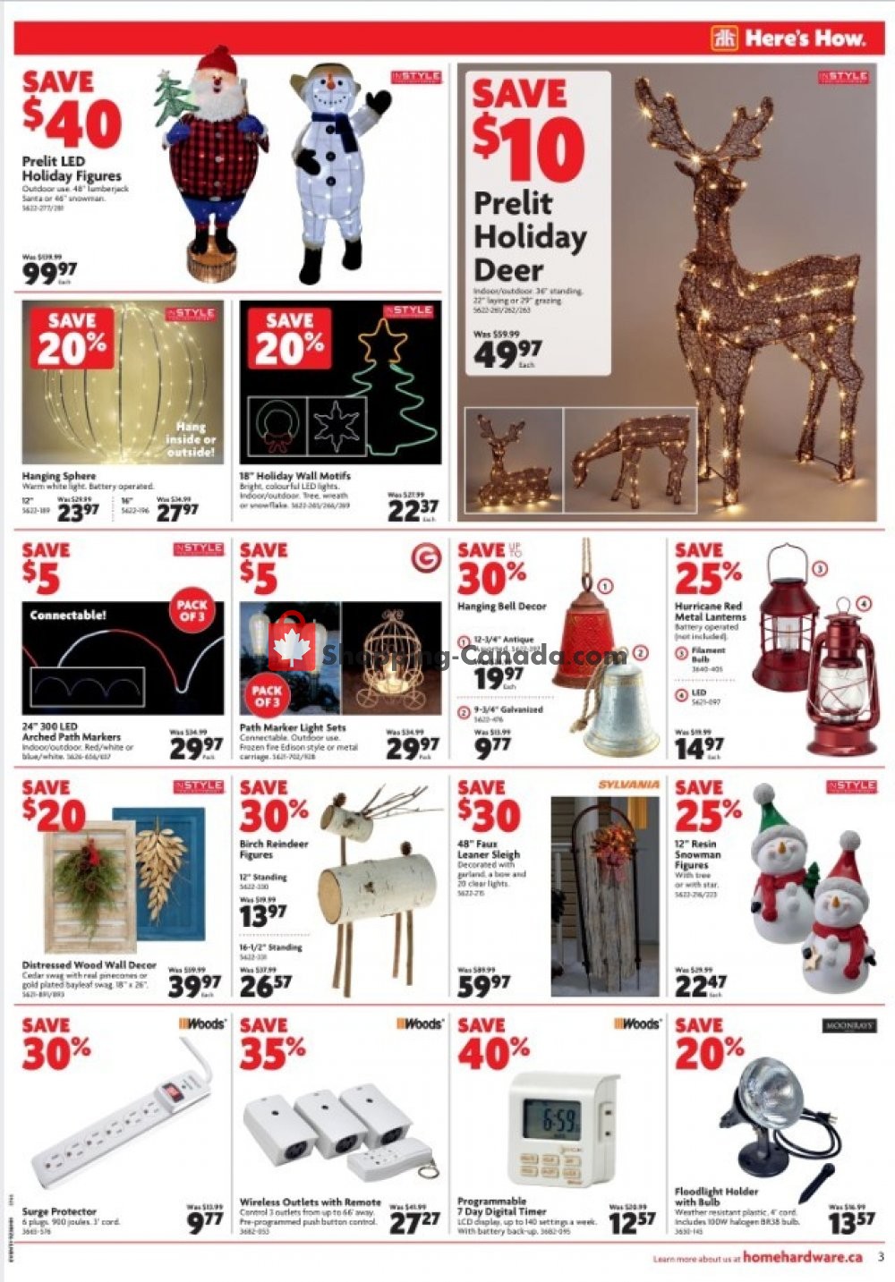 Home Hardware flyer from Thursday November 7, 2019 to Wednesday November 13, 2019 - page 4