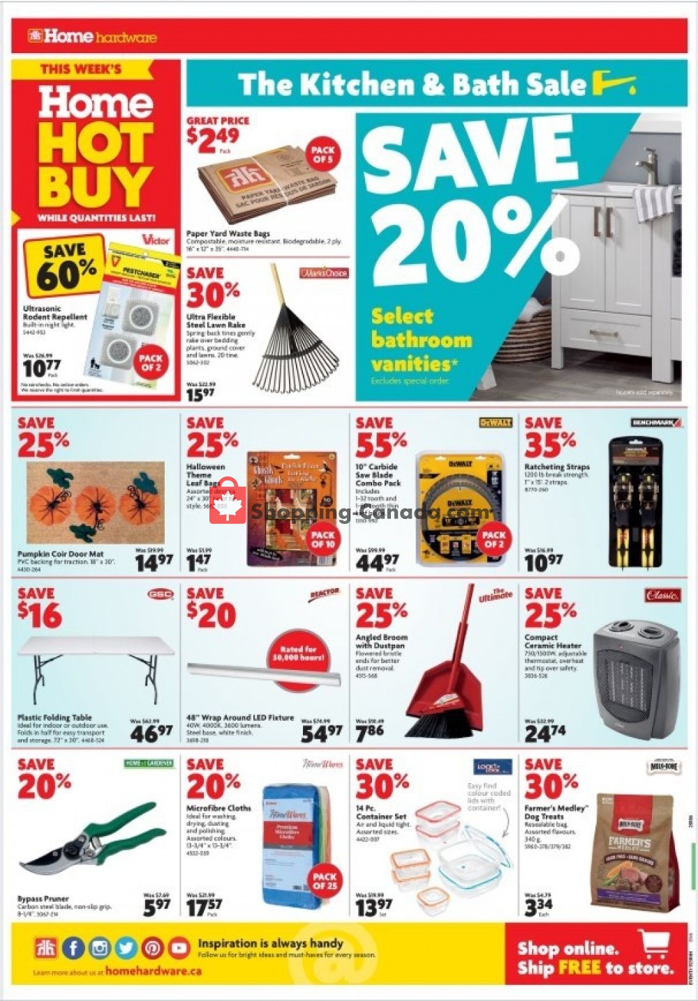 Home Hardware flyer from Thursday October 3, 2019 to Wednesday October 9, 2019 - page 2