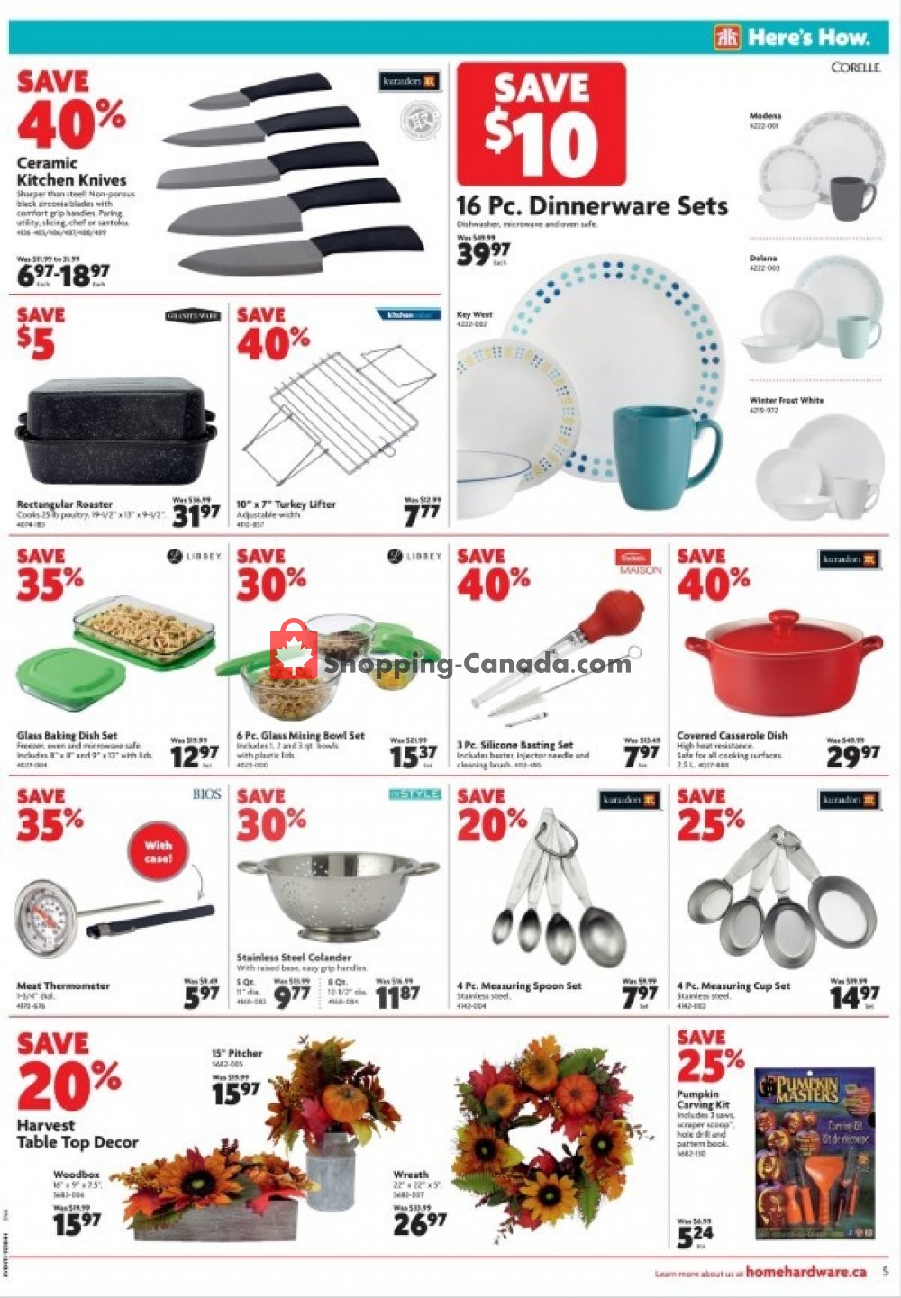 Home Hardware flyer from Thursday October 3, 2019 to Wednesday October 9, 2019 - page 6