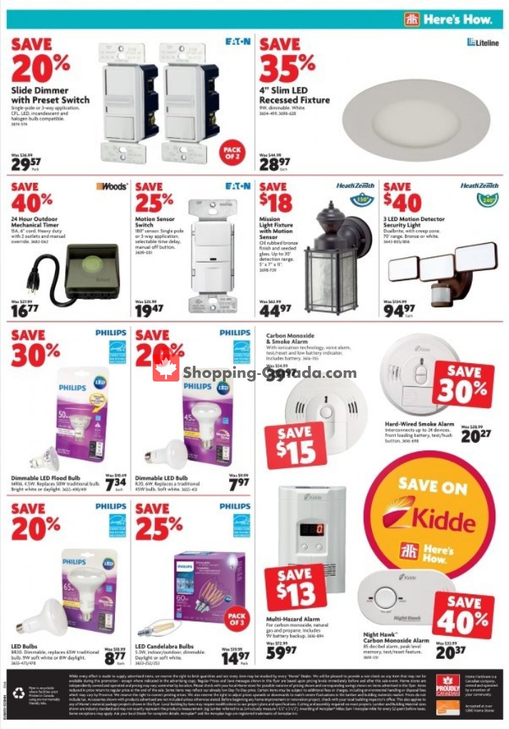 Home Hardware flyer from Thursday October 3, 2019 to Wednesday October 9, 2019 - page 8