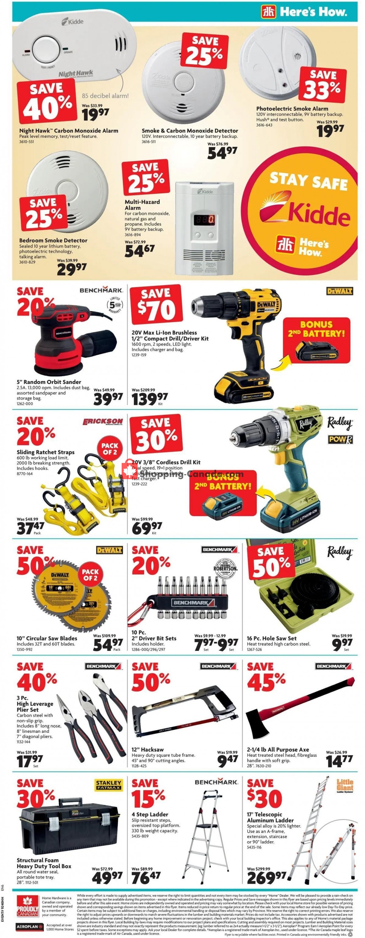 Home Hardware flyer from Thursday October 7, 2021 to Wednesday October 13, 2021 - page 20