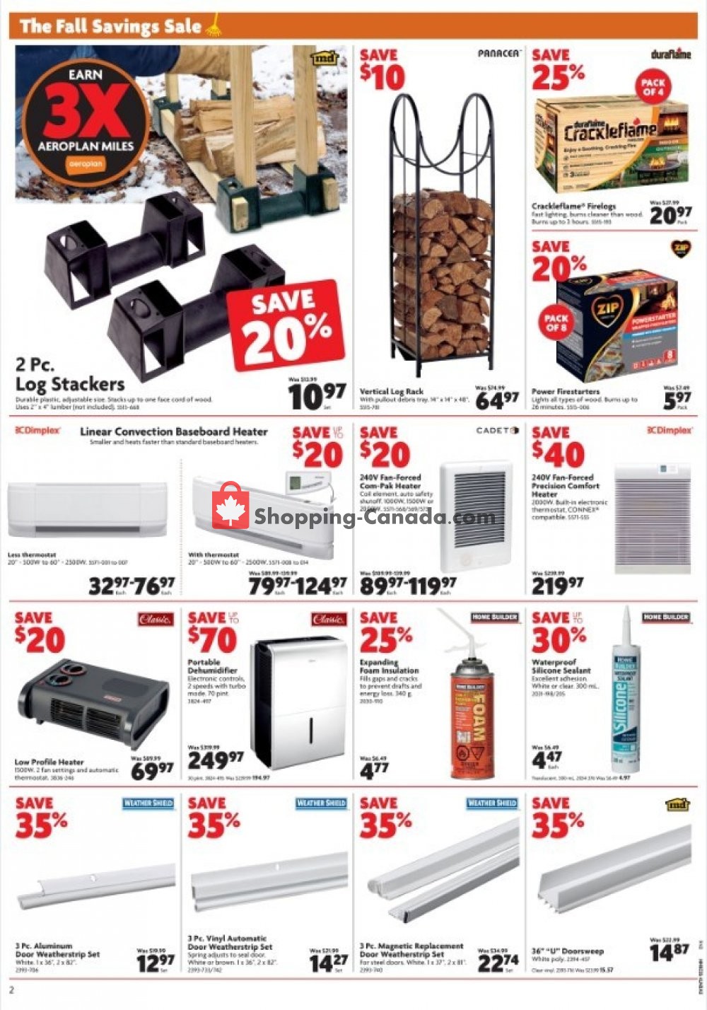 Home Hardware flyer from Thursday September 12, 2019 to Wednesday September 18, 2019 - page 3