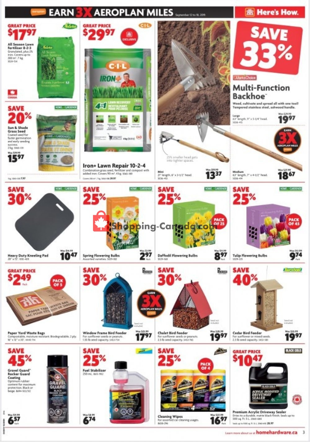 Home Hardware flyer from Thursday September 12, 2019 to Wednesday September 18, 2019 - page 4