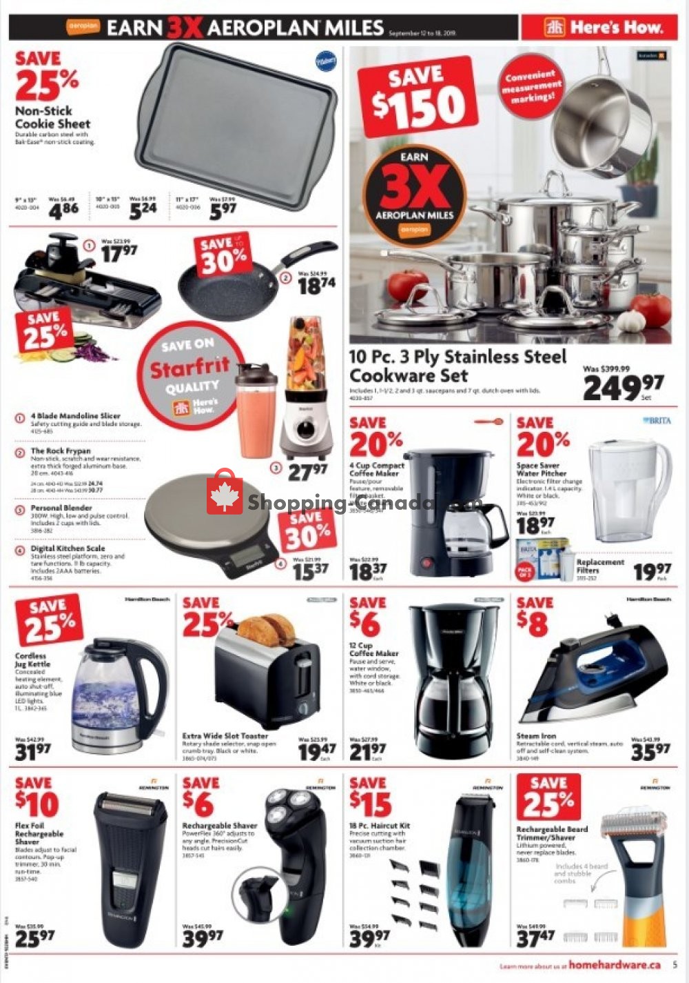 Home Hardware flyer from Thursday September 12, 2019 to Wednesday September 18, 2019 - page 6
