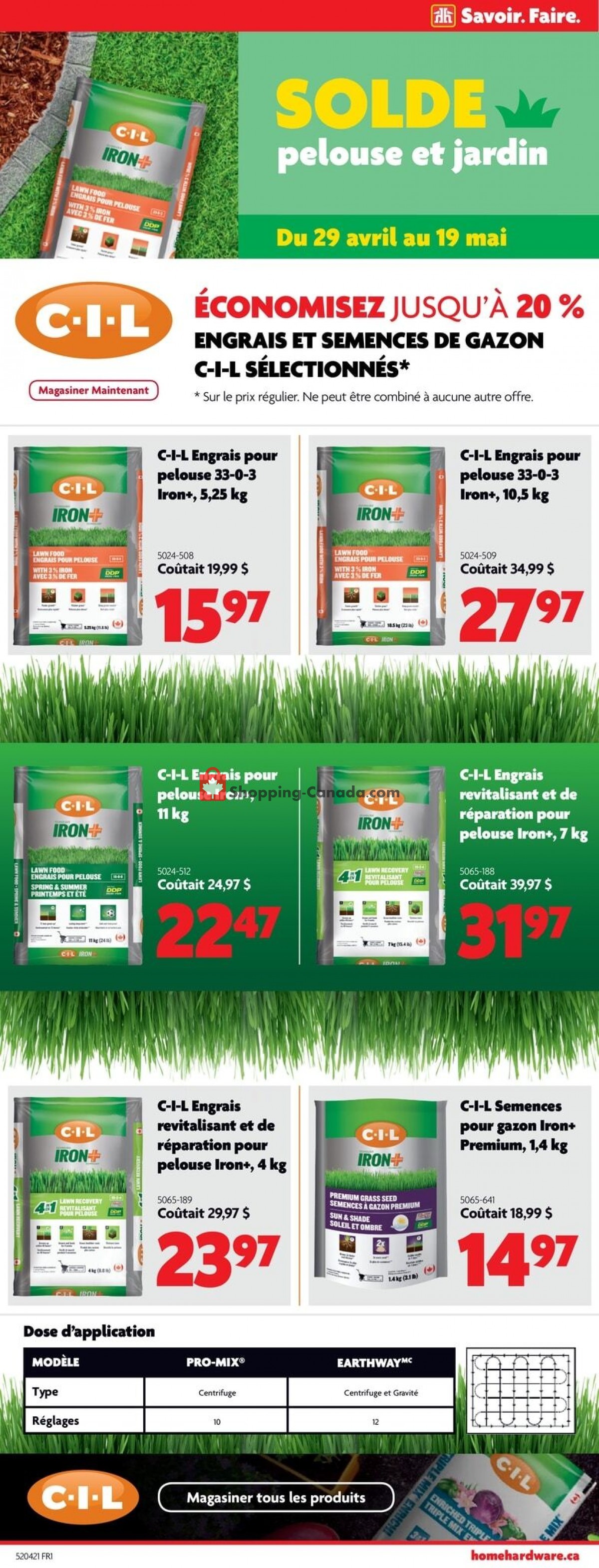 Home Hardware flyer from Thursday May 6, 2021 to Wednesday May 12, 2021 - page 3