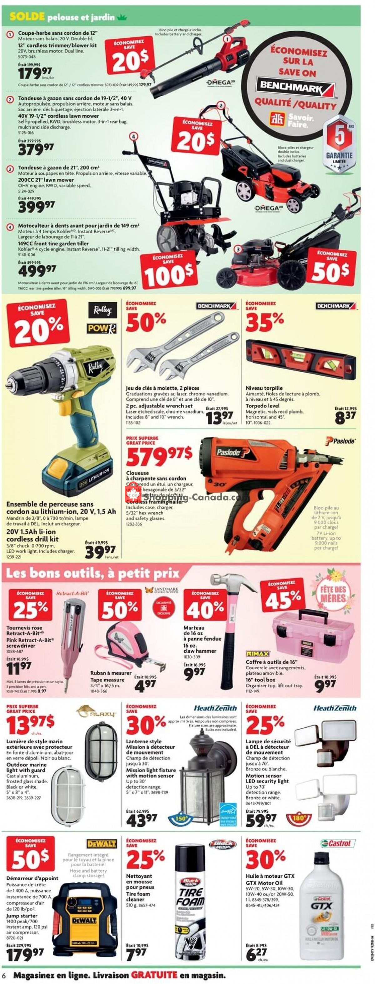 Home Hardware flyer from Thursday May 6, 2021 to Wednesday May 12, 2021 - page 9