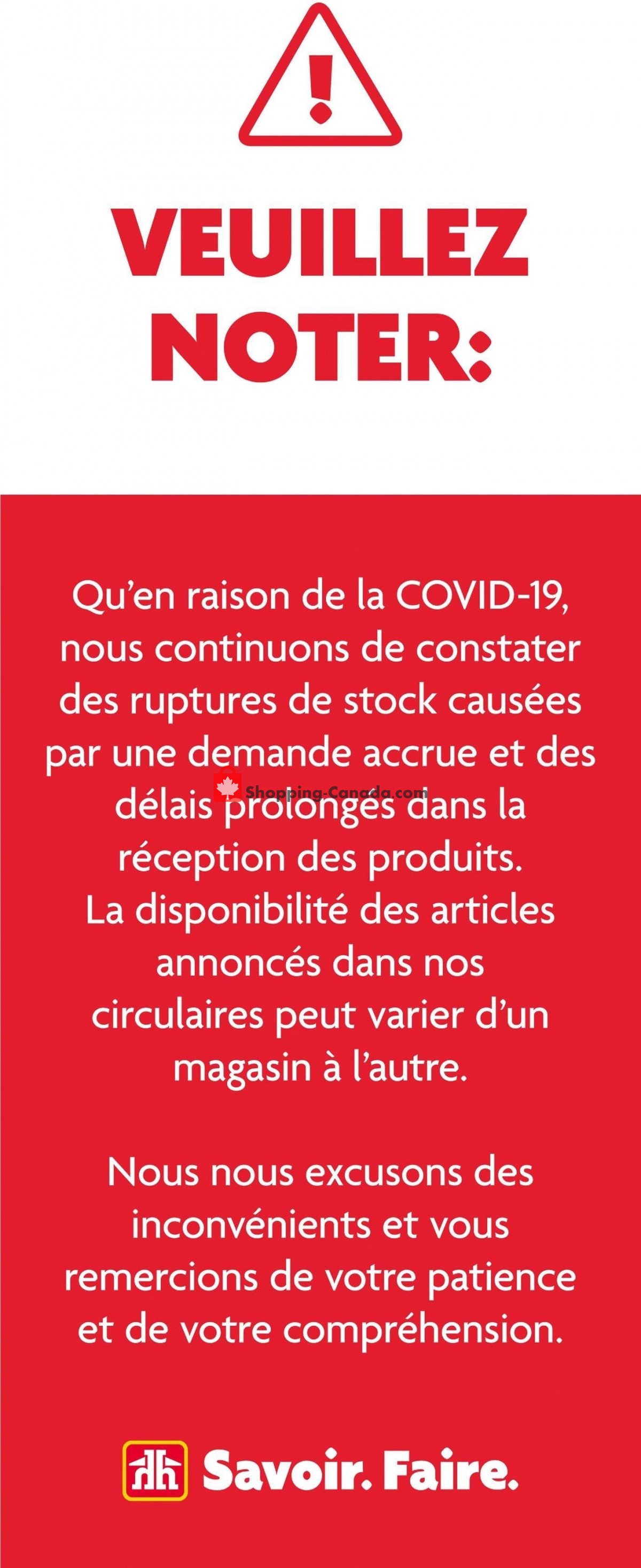 Home Hardware flyer from Thursday October 7, 2021 to Wednesday October 13, 2021 - page 13