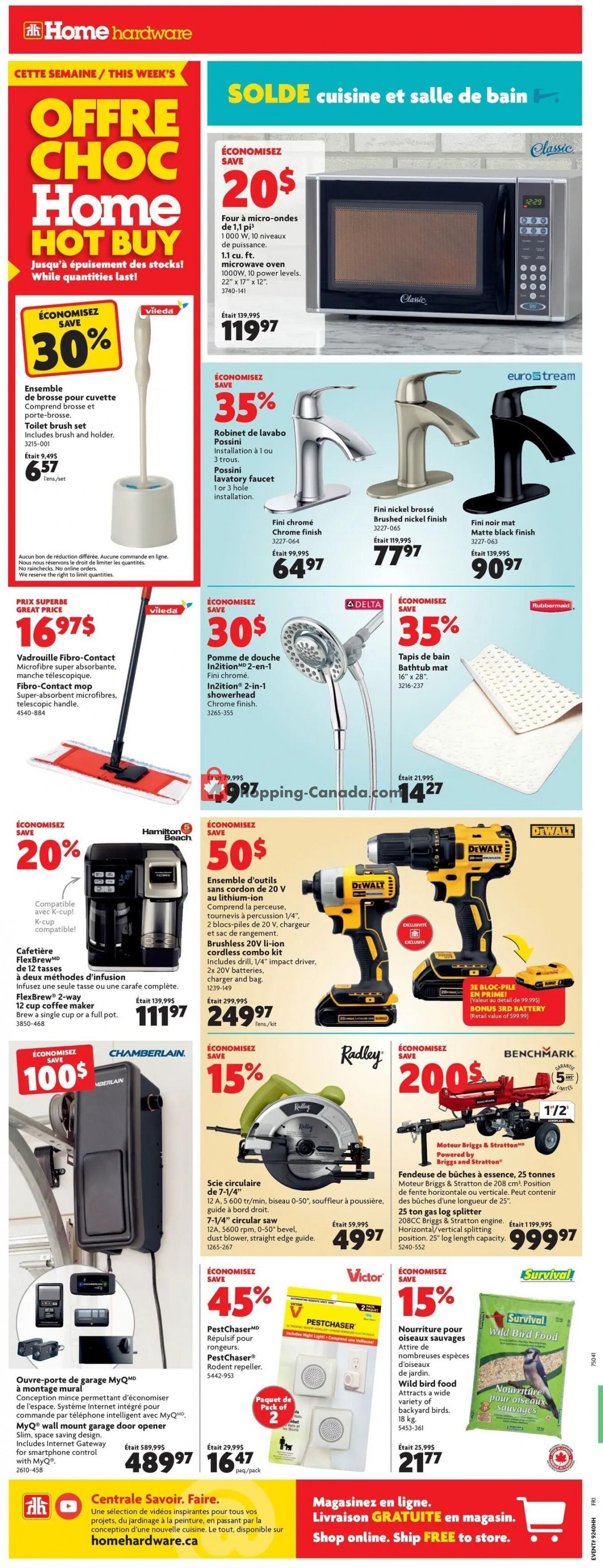 Home Hardware flyer from Thursday October 7, 2021 to Wednesday October 13, 2021 - page 2