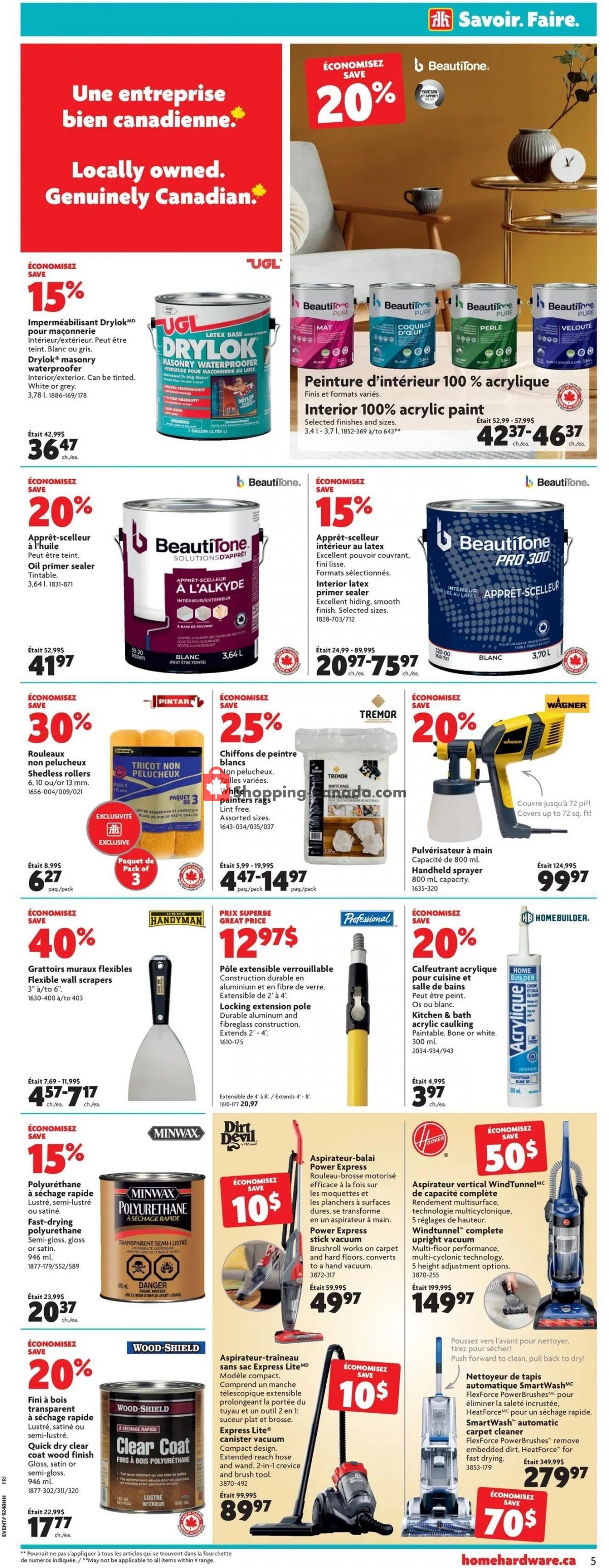 Home Hardware flyer from Thursday October 7, 2021 to Wednesday October 13, 2021 - page 6
