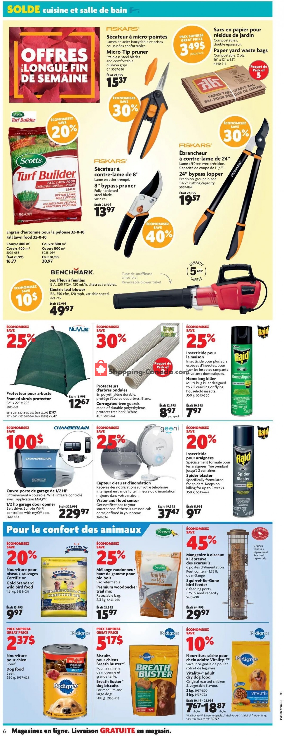 Home Hardware flyer from Thursday October 7, 2021 to Wednesday October 13, 2021 - page 7