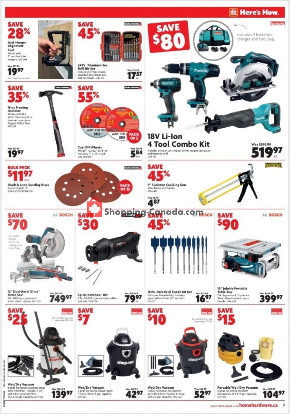 Home Hardware flyer from Thursday April 18, 2019 to Wednesday April 24, 2019 - page 10