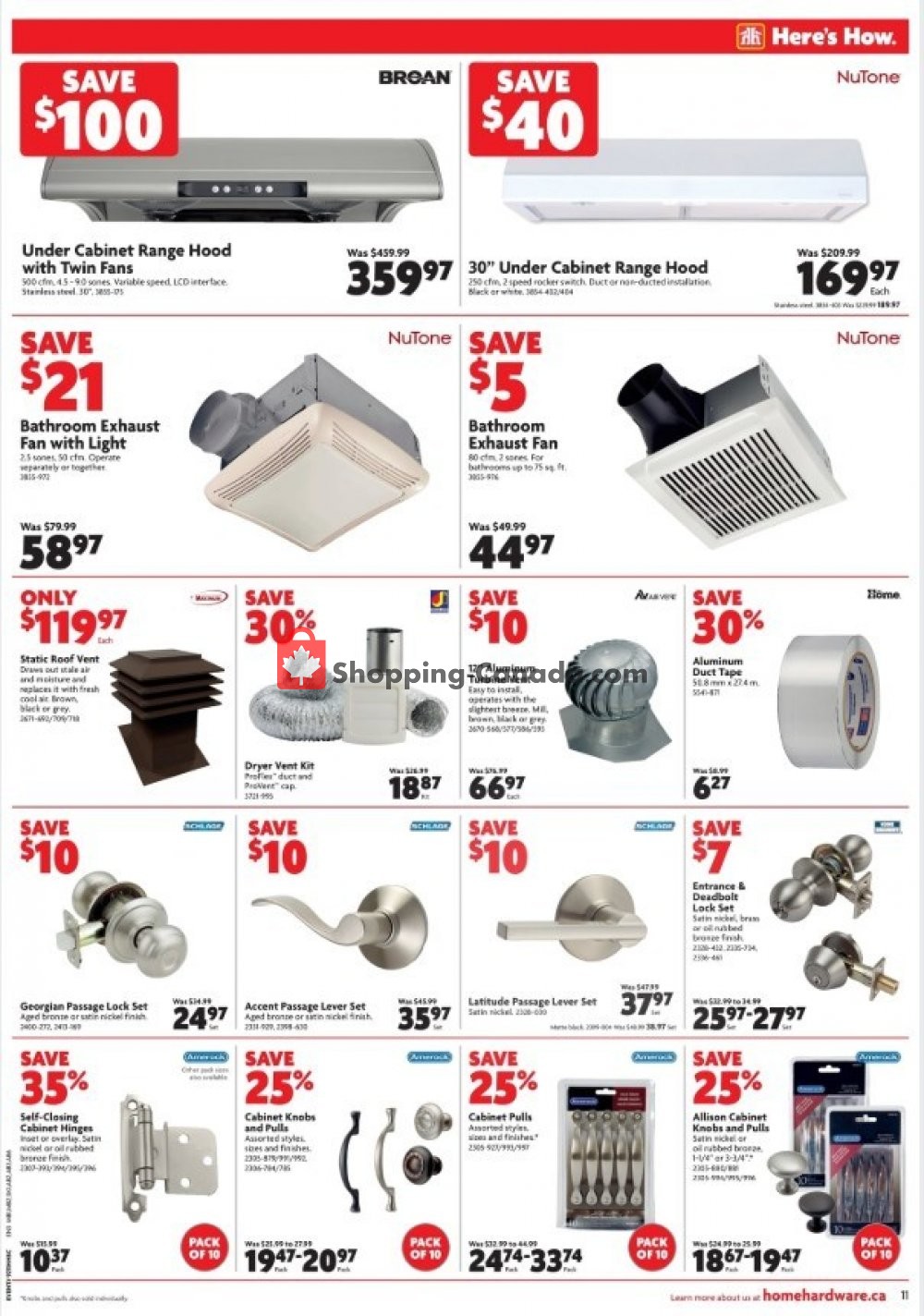 Home Hardware flyer from Thursday April 18, 2019 to Wednesday April 24, 2019 - page 12