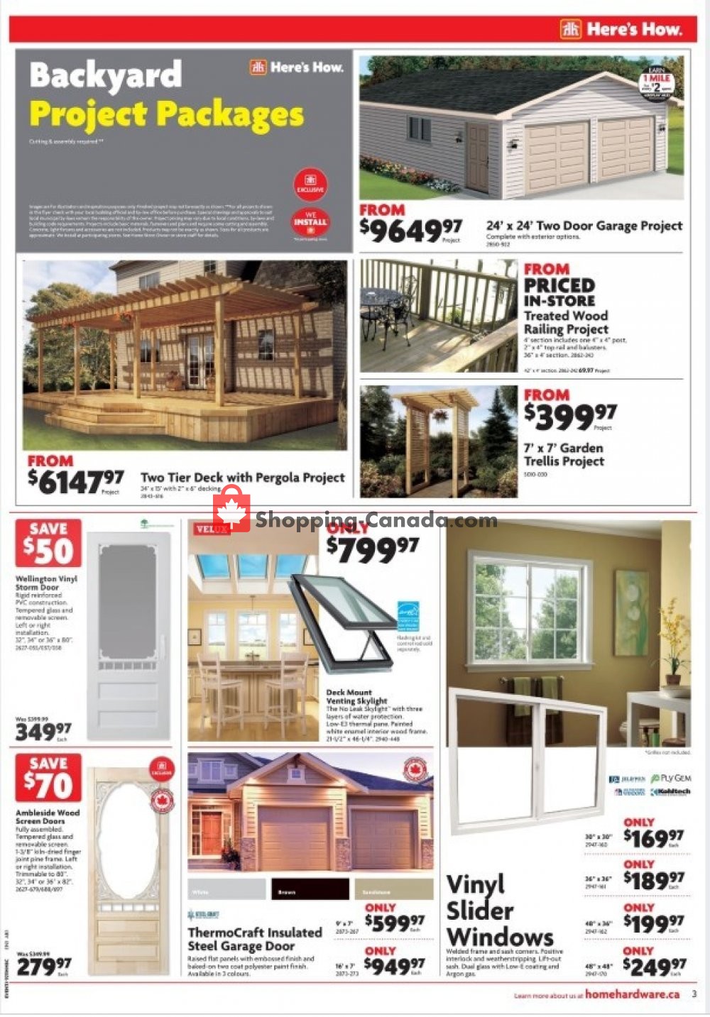 Home Hardware flyer from Thursday April 18, 2019 to Wednesday April 24, 2019 - page 4