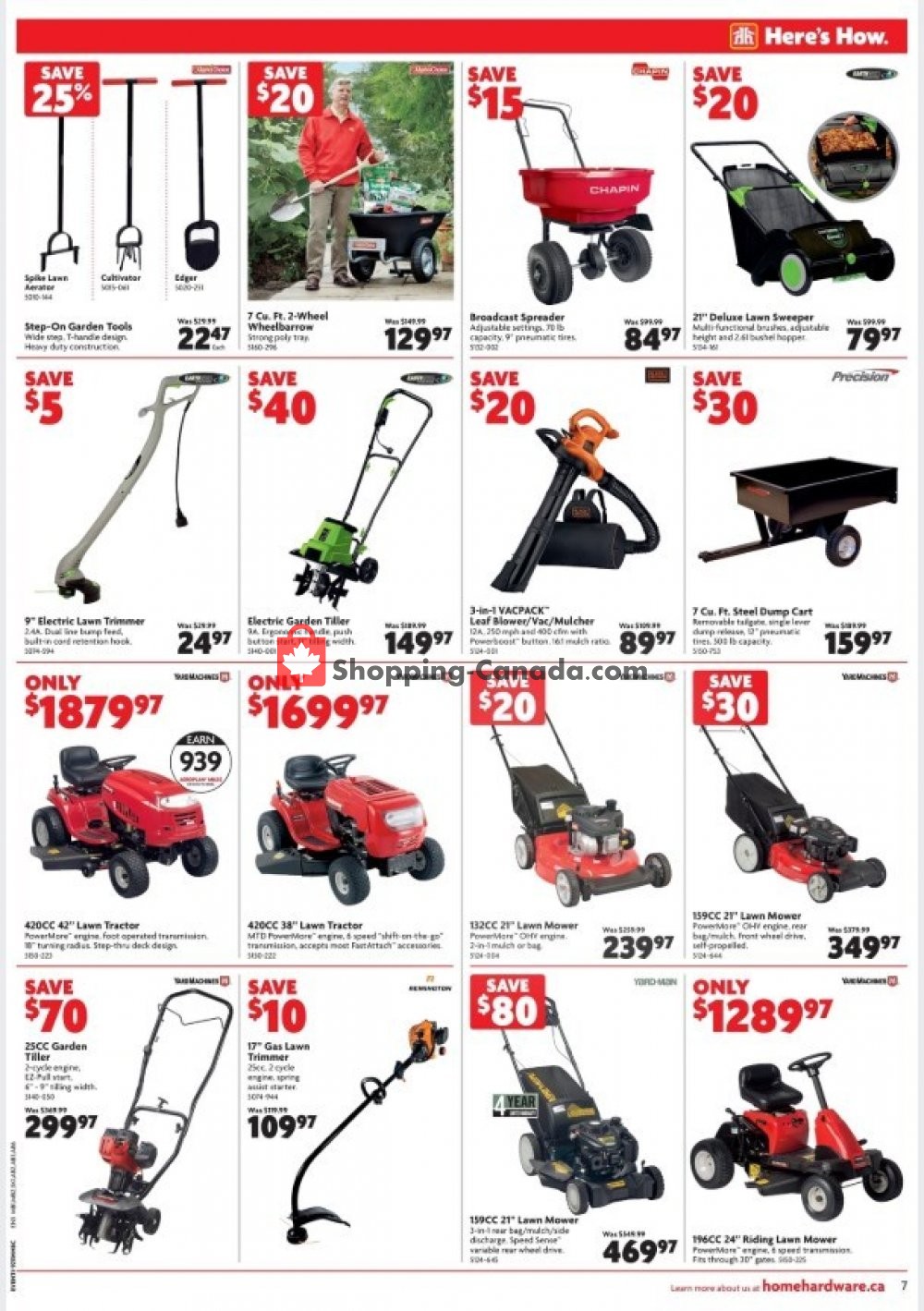 Home Hardware flyer from Thursday April 18, 2019 to Wednesday April 24, 2019 - page 8