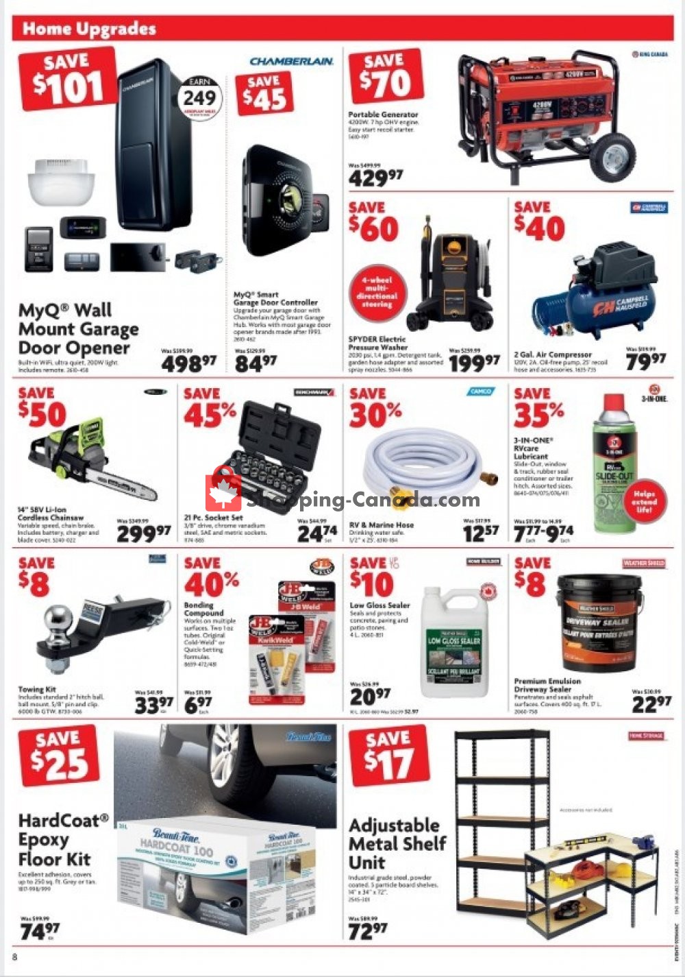 Home Hardware flyer from Thursday April 18, 2019 to Wednesday April 24, 2019 - page 9