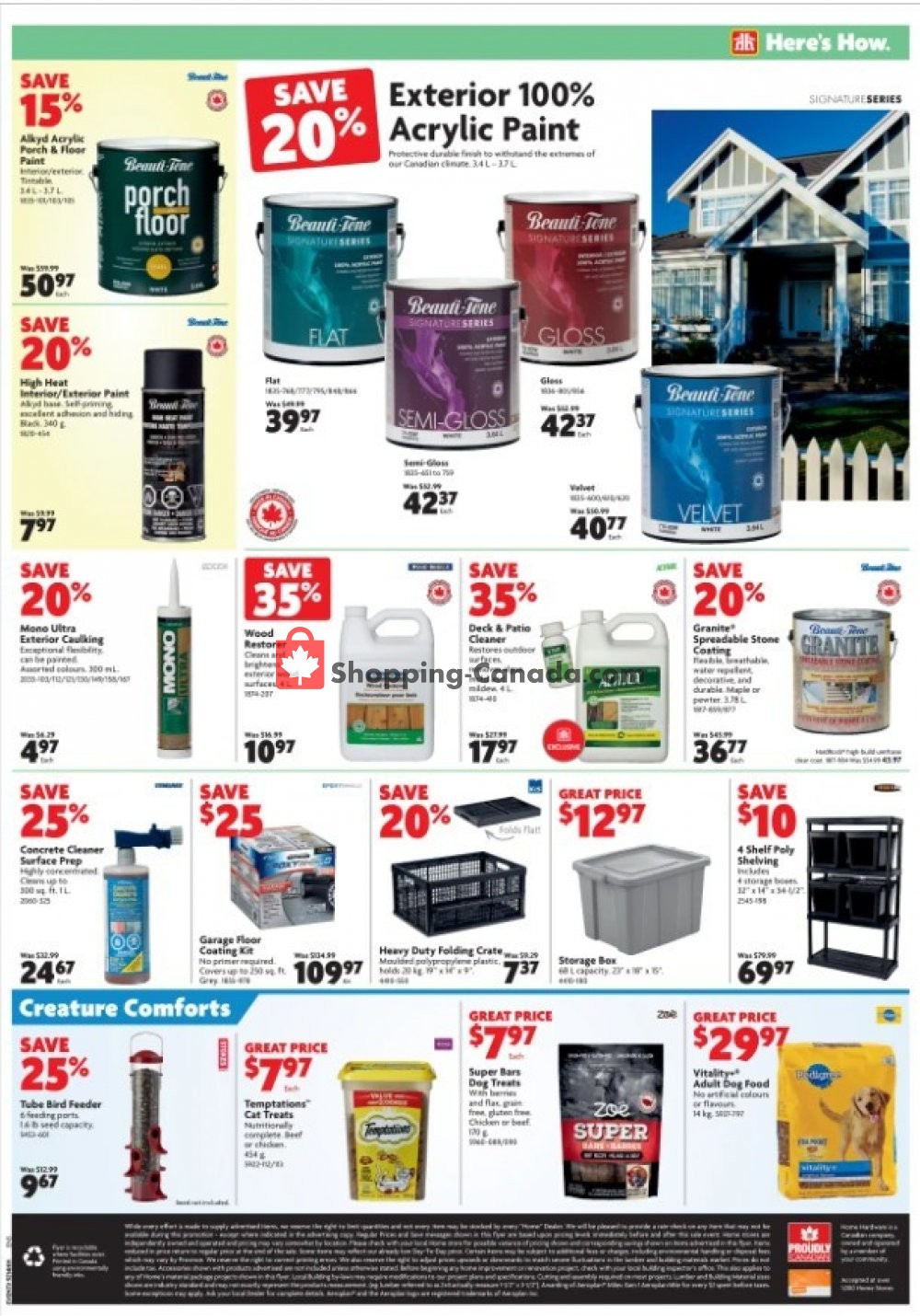 Home Hardware flyer from Thursday April 23, 2020 to Wednesday April 29, 2020 - page 11